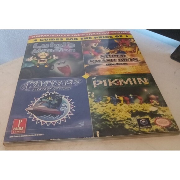 Prima's Official Strategy Guide Luigi's Mansion Melee Blue Storm Pikmin 4 guides - Picture 5 of 7